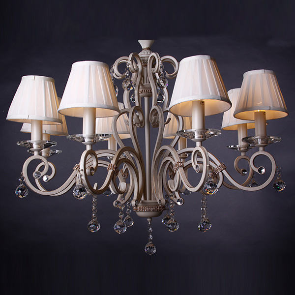 Люстра Altalusse INL-6082P-08 крем/золото