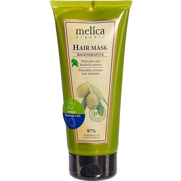 Маска Melica з екстрактами лопуха та оливи 200 мл