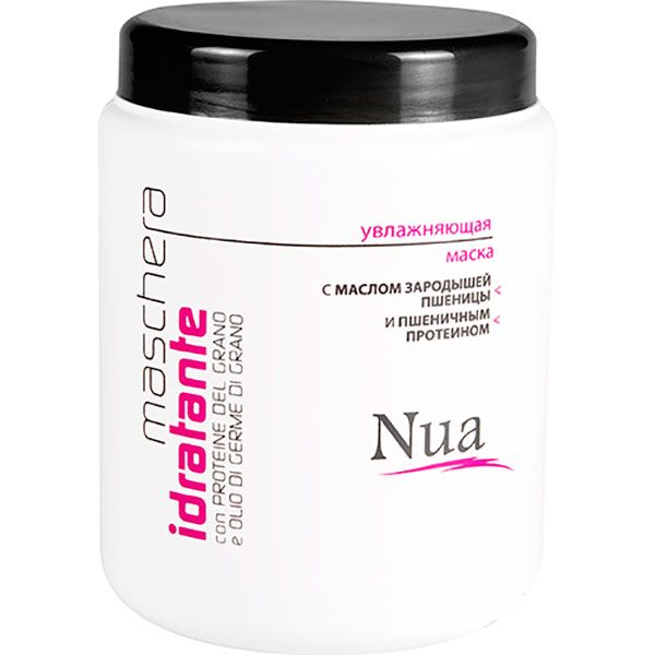 Маска для волосся Nua зволожувальна з олією зародків пшениці 1000 мл