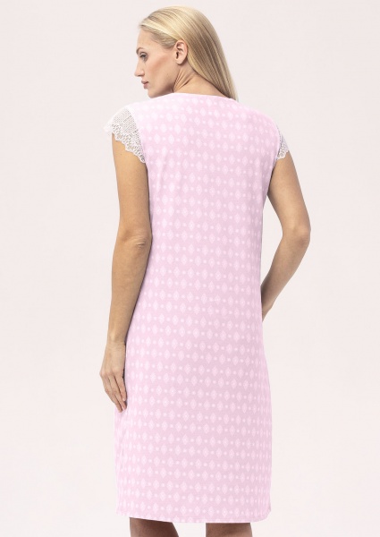 Нічна сорочка Roksana Freya №1429/16438 р.3XL рожевий