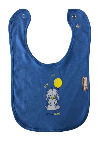 Слинявчик-фартух Bambinelli блакитний Сл300-6 