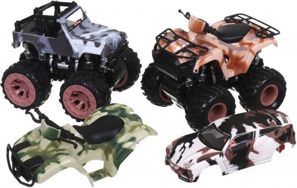 Игровой набор 2 автомобиля фрикционных F107803