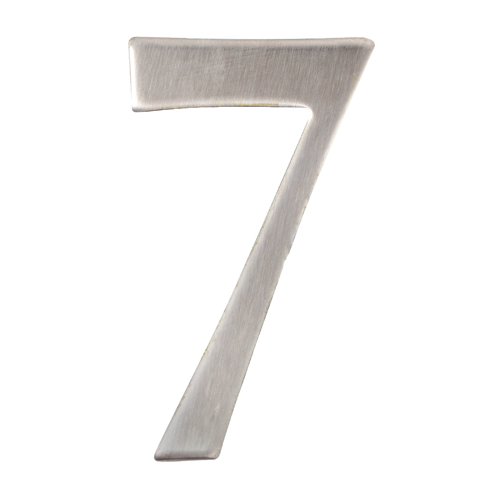 Цифра №7 нержавеющая сталь никель 61 мм Arino 67704