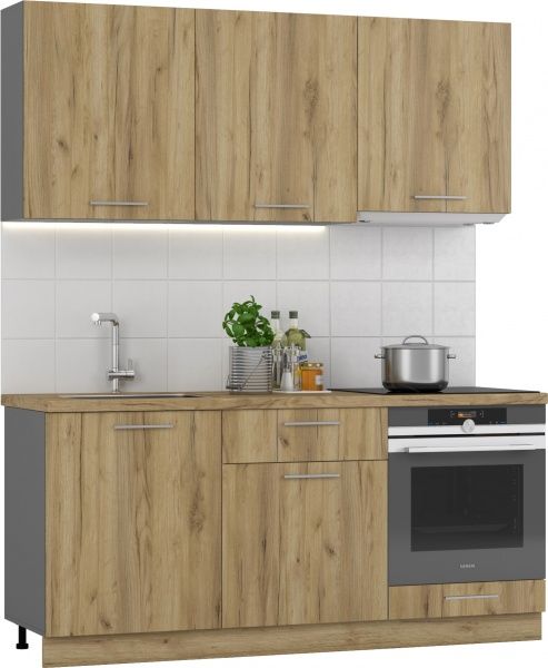 Кухня Грейд Майлі Крафт ДСП 1,8 м 