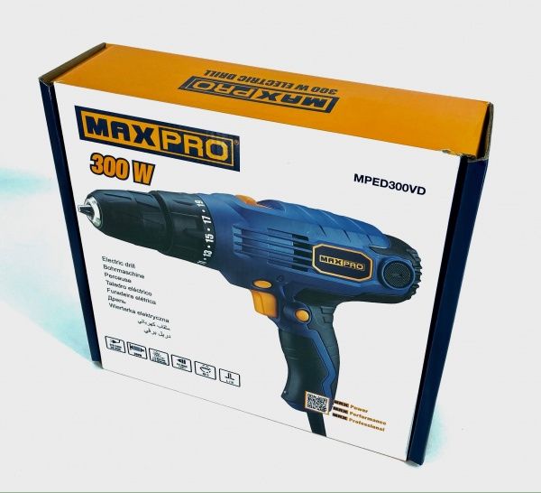 Шуруповерт сетевой Max pro MPED300VD