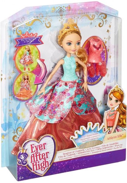 Кукла Ever After High Эшлин Элла Королевское перевоплощение DNB90