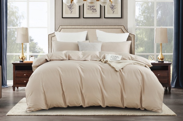 Комплект постельного белья Solido 2 светло-серый La Nuit 