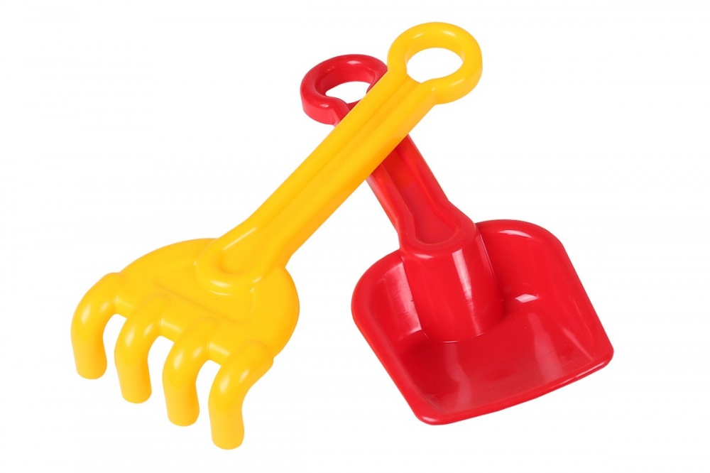 Набір для гри з піском PIXIE Лопатка + грабельки Б 1775