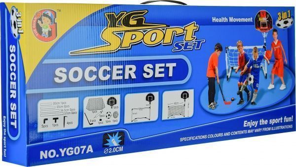 Игровой набор Shantou Спортивный инвентарь 3 в 1 YG07A