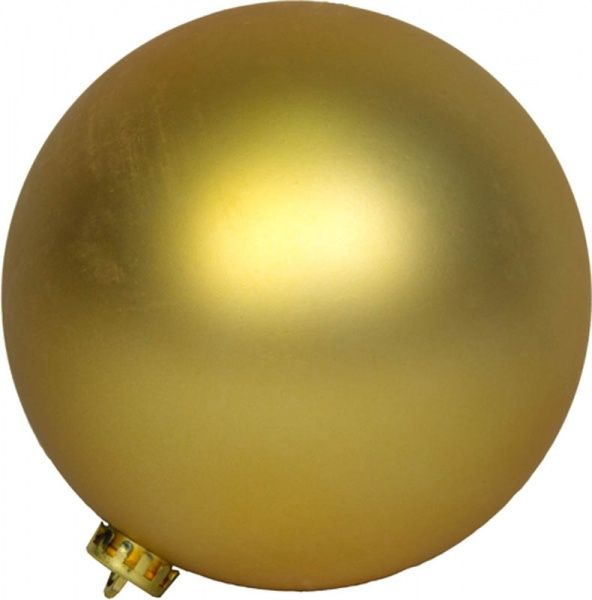 Куля пластикова Девілон d150 матова 033928 золото