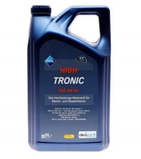 Моторное масло синтетическое ARAL High Tronic 5W-40 5 л (15F47D)
