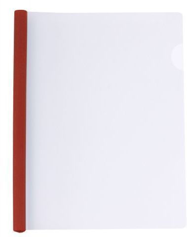 Папка пластиковая з планкою-притиском 95 арк 180 мкм A4 Economix E31211-03