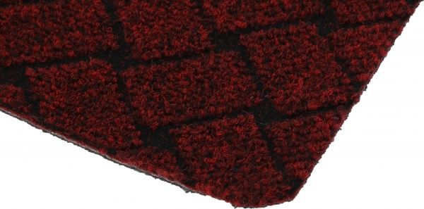 Килимок Betap MIX 40x60 см червоний з чорним