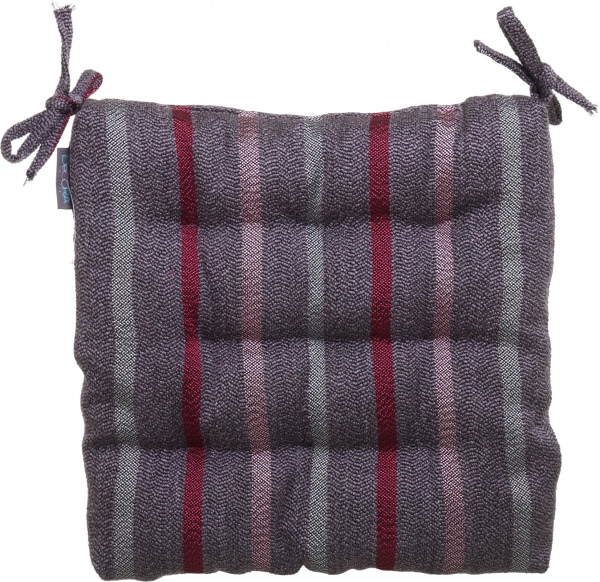 Подушка на стул на завязках 40x40 см в ассортименте Decora textile 