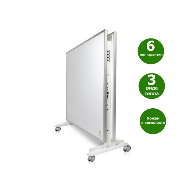 Обогреватель керамический ECOTEPLO DUO 1000 ME (белый)