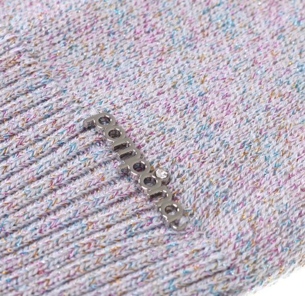 Комплект шапка + снуд Pompona для девочек р.52-54 светлый меланж 20 Z P 51 k 