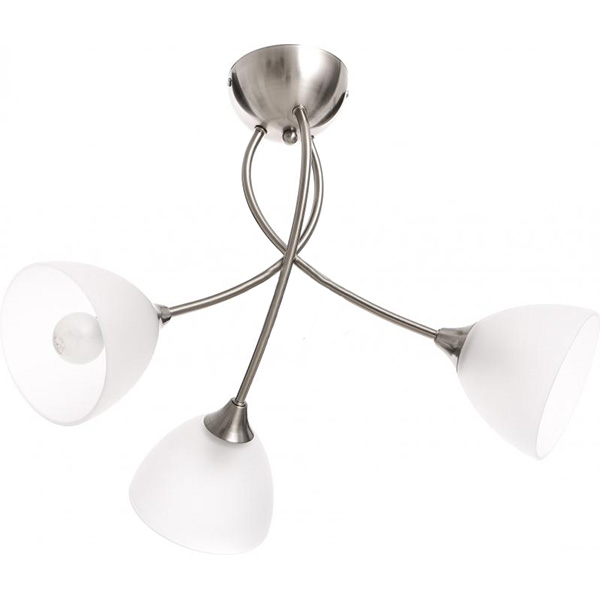 Люстра стельова Accento lighting Paris 3xE14 сатин нікель ALHu-HKC31608-3SN 