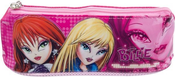 Пенал шкільний Billie на блискавці рожевий