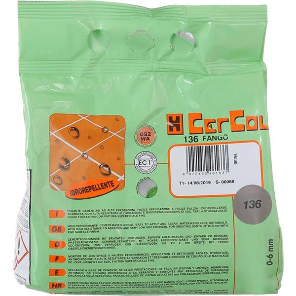 Фуга Cercol F.15 Setastuc 136 2 кг муловий