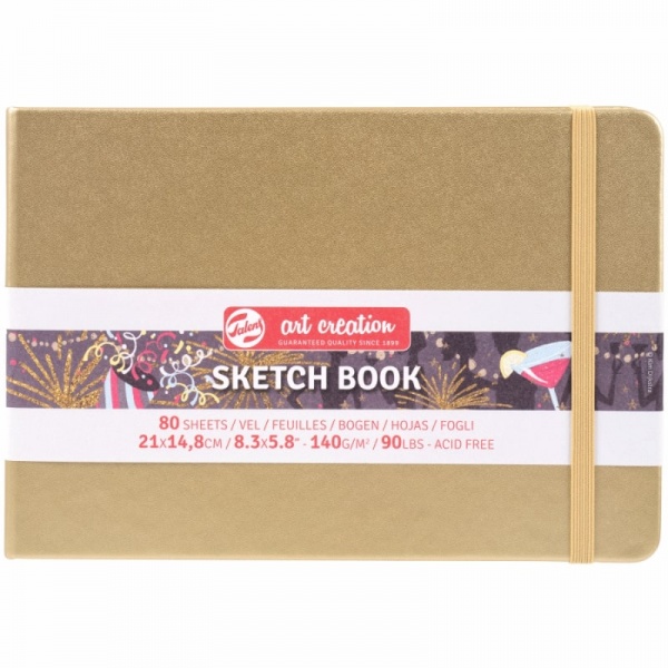 Блокнот для графики Rosa Talent White Gold 21x14,8 см 9314145M 