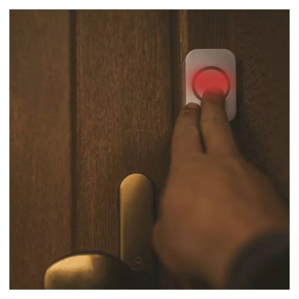 Звонок беспроводной в розетку Emos белый с серым P5733W