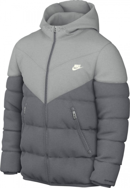 Куртка Nike M NK SF WR PL-FLD HD JKT FB8185-077 р.L серый