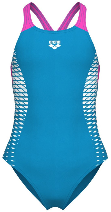 Купальник Arena OPENINGS SWIMSUIT V BACK 008674-890 р.12-13 голубой