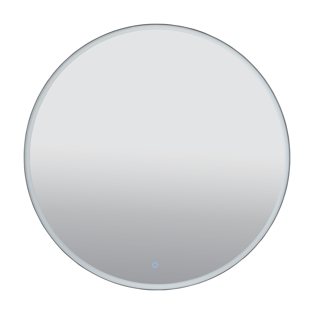 Зеркало со встроенной подсветкой Aqua Rodos Lorenzo black D-100 sensor