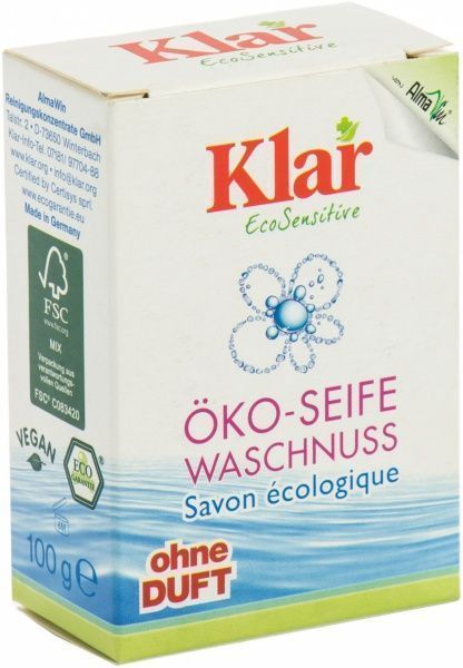 Мило органічне Klar з мильним горіхом 100 г