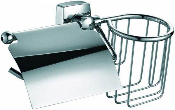 Держатель туалетной бумаги Trento Moderno+держатель для освежителя воздуха