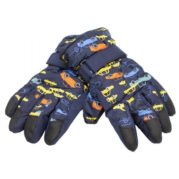 Варежки лыжные детские 22 см синий 517014 