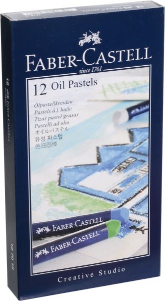 Пастель олійна Faber-Castell 12 кольорів