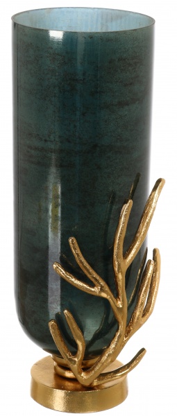 Ваза PANACHE Grapevine 43 см темно-зелений/золото 