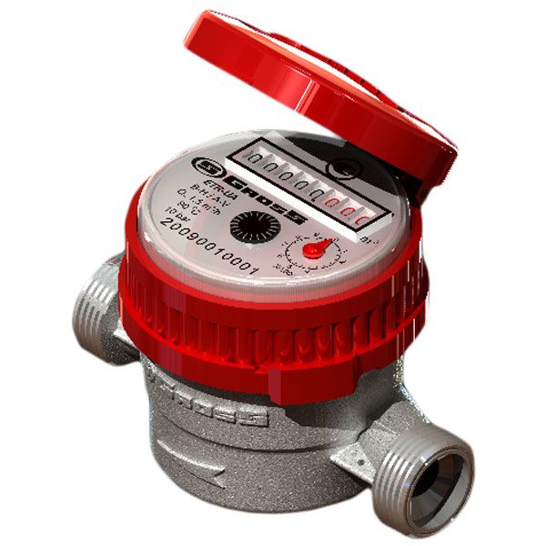 Счетчик горячей воды Gross ETR-UA 20/130