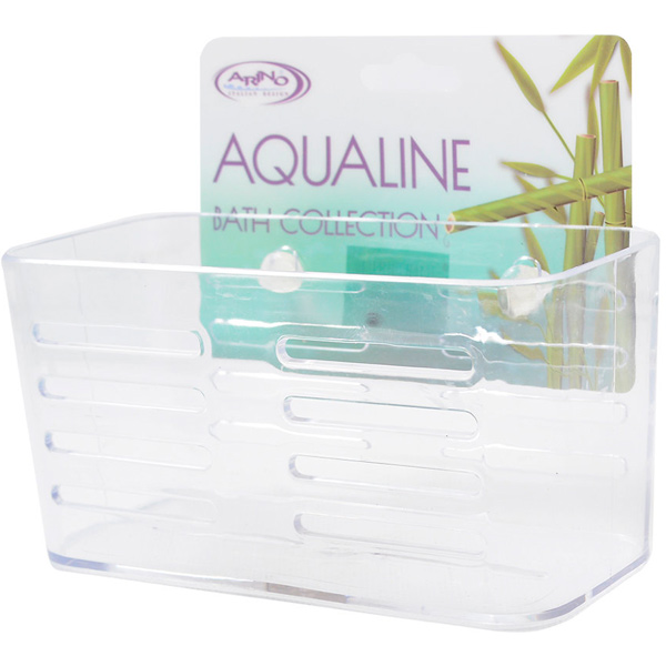 Полка Arino Aqualine 15,9х8,7х8,4 см белая 51159 