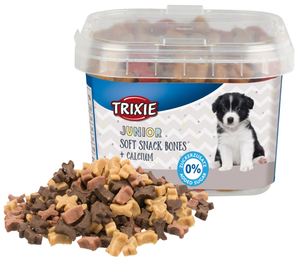 Ласощі Trixie для цуценят Junior Soft Snack Bones з кальцієм 140 г