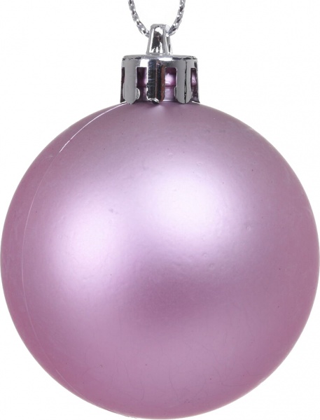 Набір ялинкових куль мікс фактур в асортименті (EPI-19063) d 50 мм 24 шт./уп.