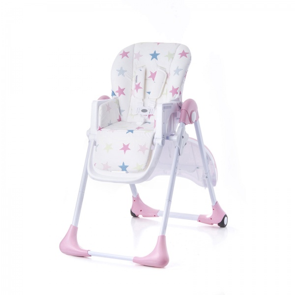 Стульчик для кормления Kinderkraft Babytiger Kiki Розовый