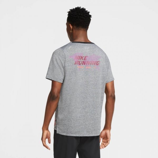 Футболка Nike M NK DF BRTH RISE 365 SS FF GX CU5438-064 M сірий