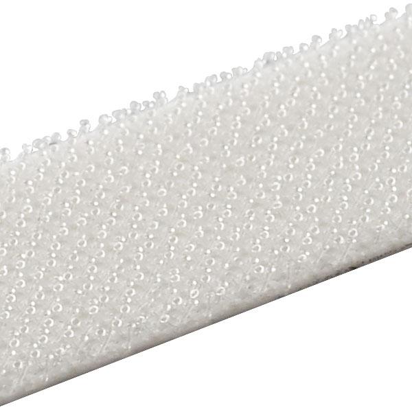 Лента-застежка самоклеющаяся HPX ZIP-FIX грибок 20 мм белая