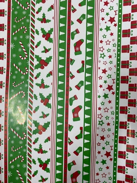 Бумага для упаковки LOVE & HOME Новый год 70x100 см 