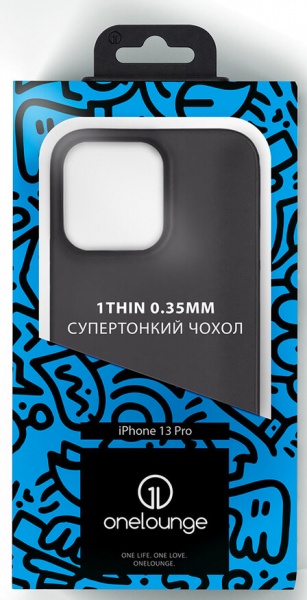 Чохол OneLounge 1Thin 0.35mm Black для Apple iPhone 13 Pro (14228)