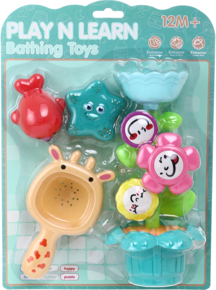 Набір іграшок для ванної MERX Limited 4 шт колір в асортименті MX0470075