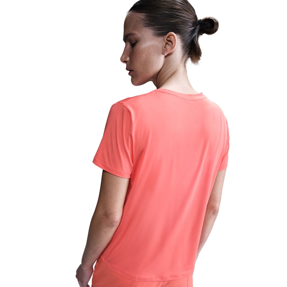 Футболка Nike W NK ONE SWSH HBR DF SS TOP HJ2204-814 р.L оранжевый