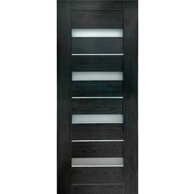 Двері полотно Мілано 90 см венге димчастий зі склом