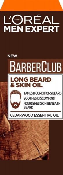 Масло L'Oreal Paris Men Expert Barber Club для длинной бороды 30 мл