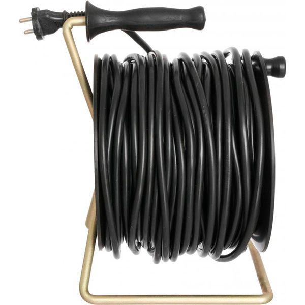 Удлинитель ОТК без заземления 3 гн. черный 50 м В-50-2х2,5 