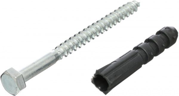 Стопор дверний гумовий 60x50 мм сірий