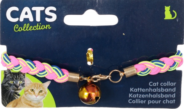 Ошейник для кошек с колокольчиком в ассортименте 491001970