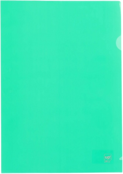 Папка-уголок А4 зеленый UP! (Underprice)